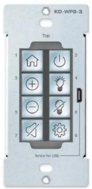 Key Digital KD-WP8-3 - Setup & Programming Guide KD-WP8-3 - 2