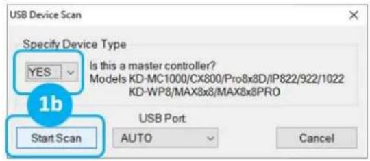 Key Digital KD-WP8-3 - Set the desired IP Address and Control Mode via KDMS Pro - 2