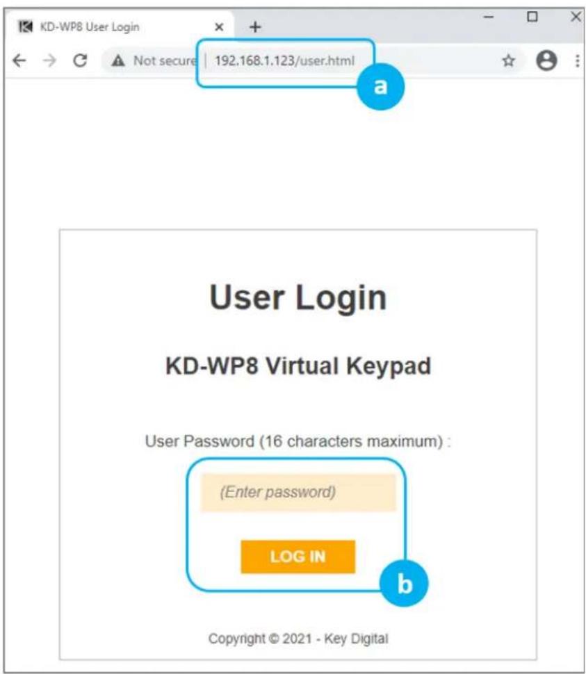 Key Digital KD-WP8-3 - User Virtual Keypad - 2