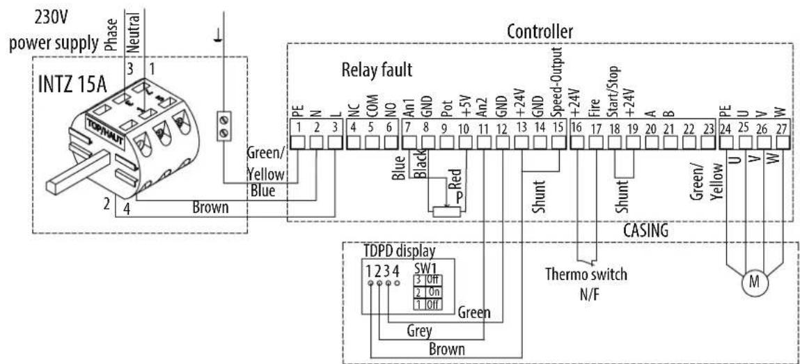 Soler & Palau ILHB-ILHT ECOWATT - Wiring - 1