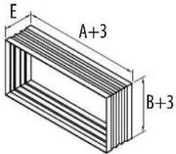 Soler & Palau ILHB-ILHT ECOWATT - Accessories (dimensions in mm) - 2