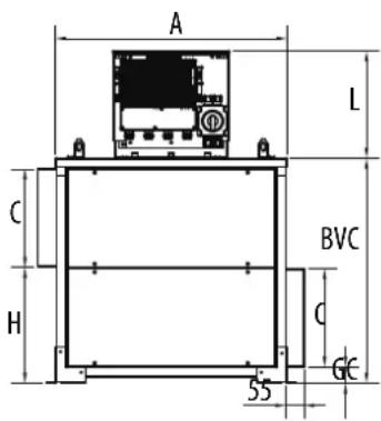 Soler & Palau ILHB-ILHT ECOWATT - Dimensions and weight (mm) - 8
