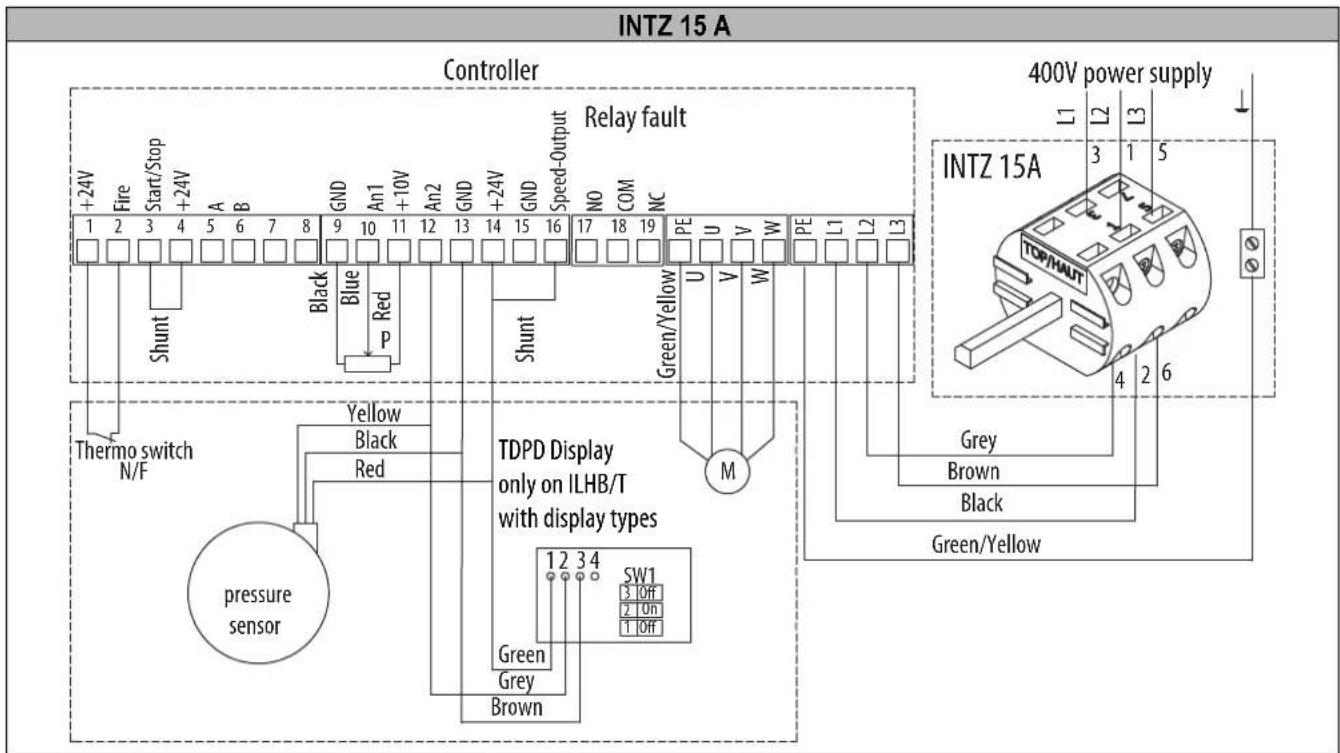 Soler & Palau ILHB-ILHT ECOWATT - Wiring - 1