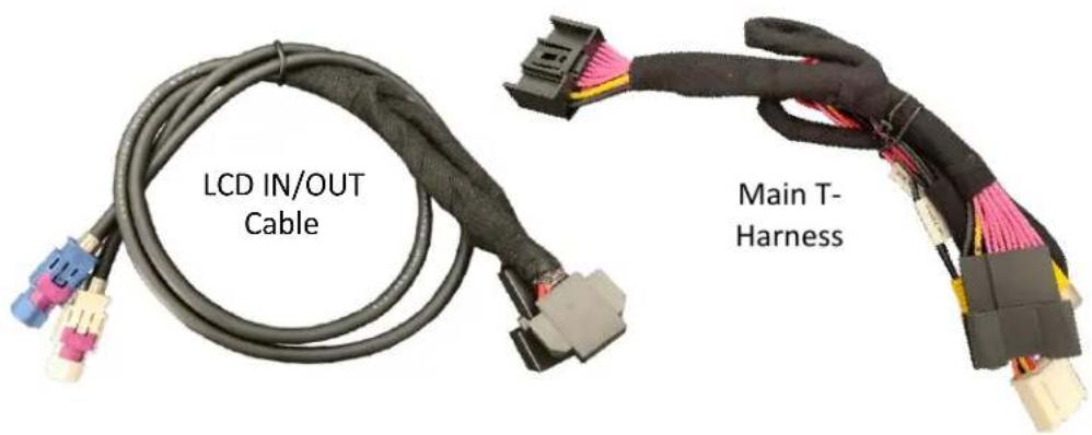 LCD IN/OUT Cable Main T- Harness