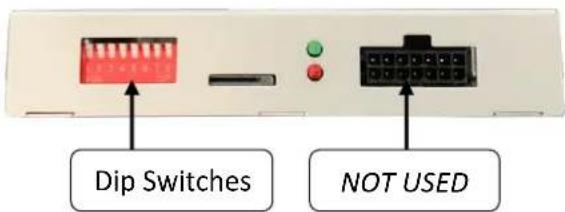 Dip Switches NOT USED