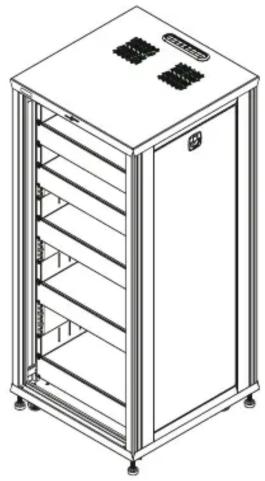 Middle Atlantic IRCS-1824 - basic dimensions - 2
