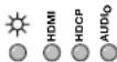 Extron FOXBOX Rx HDMI - Fiber optic connectors and LEDs (see figure 2 on page 5)— - 5