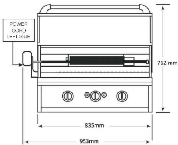 Capital PRO36RBIN - BUILT IN CLEARANCES - 1