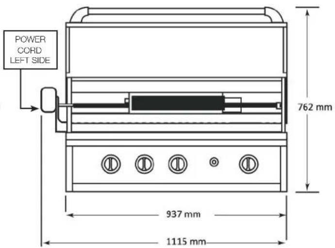 Capital PRO36RBIN - BUILT IN CLEARANCES - 2