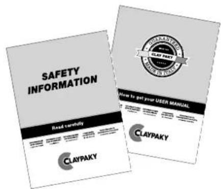 Claypaky Orkis Cyc AL2600 - UNPACKING AND PREPARATION - 1