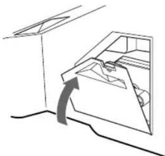 SONY Bravia KDF-E42A12U - Reattach the lamp door. - 2