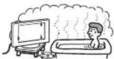 SONY Bravia KDF-E42A12U - Water and moisture - 1