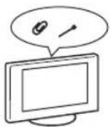 SONY Bravia KDF-E42A12U - Ventilation holes - 1