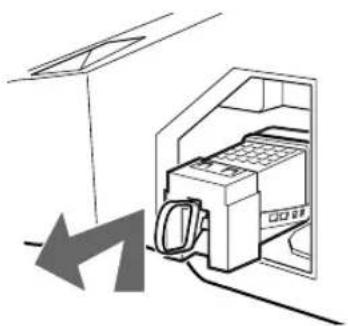 SONY Bravia KDF-E42A12U - Pull out the lamp. - 1