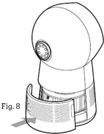 BREVILLE the AirRounder Connect BPH408 - REPLACING THE FILTER - 4