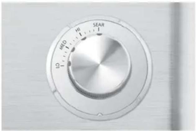 BREVILLE the AdjustaGrill & Sear BGR350 - VARIABLE TEMPERATURE CONTROL DIAL - 1