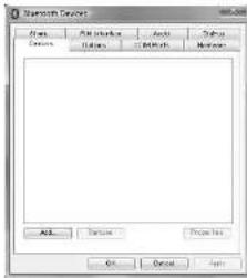 Bluetooth Devices Print Audio Audio Settings Options OK Cancel Help