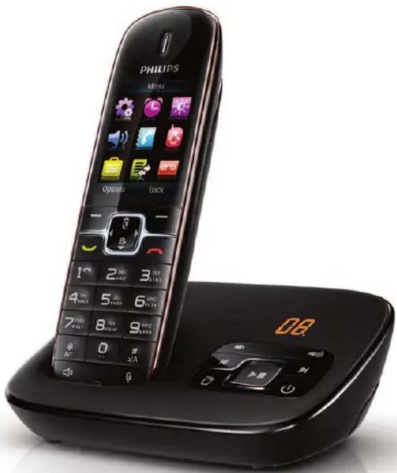 PHILIPS MENU Options Back 1 2 3 4 5 6 7 8 9 0 1 08.