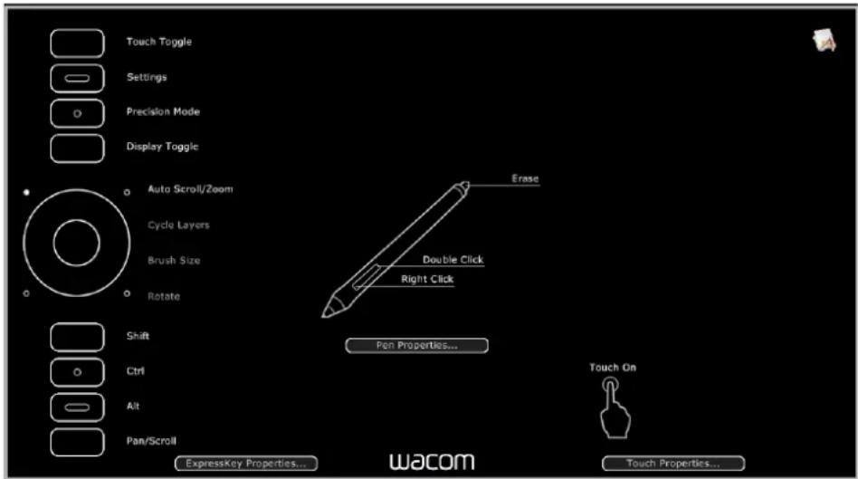 WACOM Intuos5 Touch M - Tips: - 1