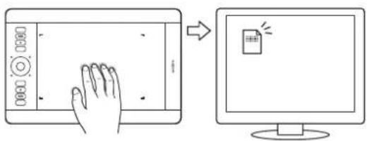 WACOM Intuos5 Touch M - FIVE-FINGER GESTURES - 2