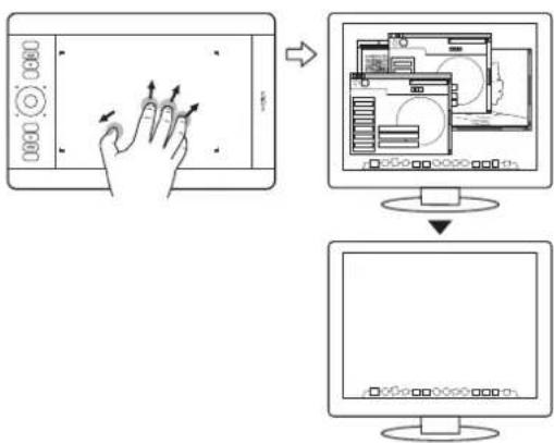 WACOM Intuos5 Touch M - PINCH FOR LAUNCHPAD - 1