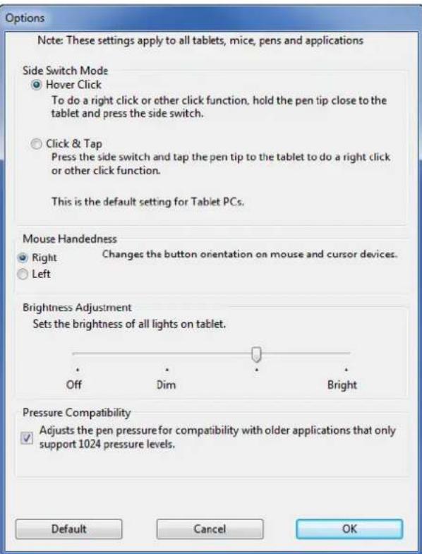 WACOM Intuos5 Touch M - ADVANCED OPTIONS - 3