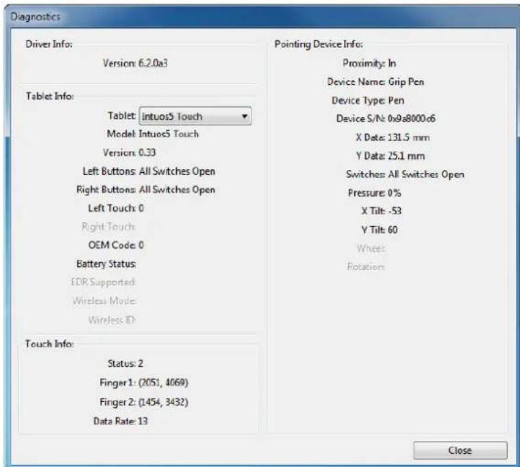 WACOM Intuos5 Touch M - TESTING THE TABLET CONTROLS AND TOOLS - 1