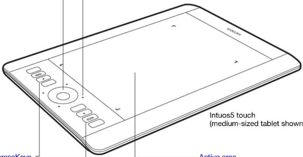WACOM Intuos5 Touch M - Status LEDs - 1