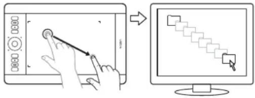 WACOM Intuos5 Touch M - ONE-FINGER ACTIONS - 4