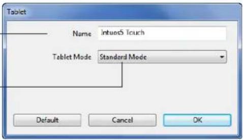 WACOM Intuos5 Touch M - CHANGING THE TABLET MODE - 1