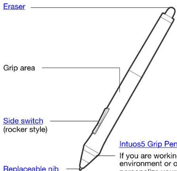 WACOM Intuos5 Touch M - INTUOS5 PEN - 2