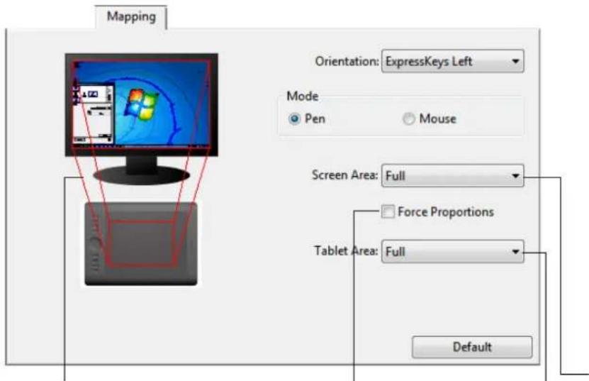 WACOM Intuos5 Touch M - TABLET TO SCREEN MAPPING - 2