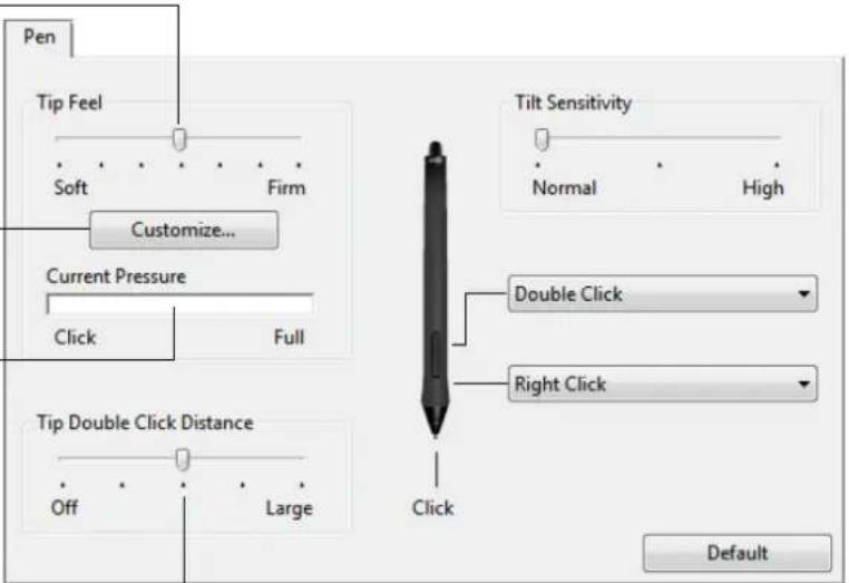 WACOM Intuos5 Touch M - ADJUSTING TIP FEEL AND DOUBLE-CLICK - 2