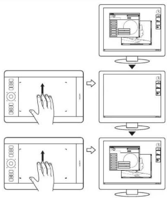 WACOM Intuos5 Touch M - SWIPE LEFT/RIGHT TO SWITCH APPLICATIONS - 1