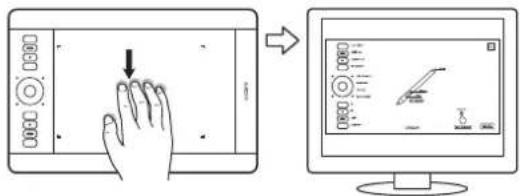 WACOM Intuos5 Touch M - FIVE-FINGER GESTURES - 1