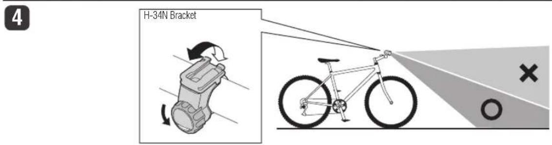 Cateye Sumo 2 - HOW TO MOUNT TO A BICYCLE - 4