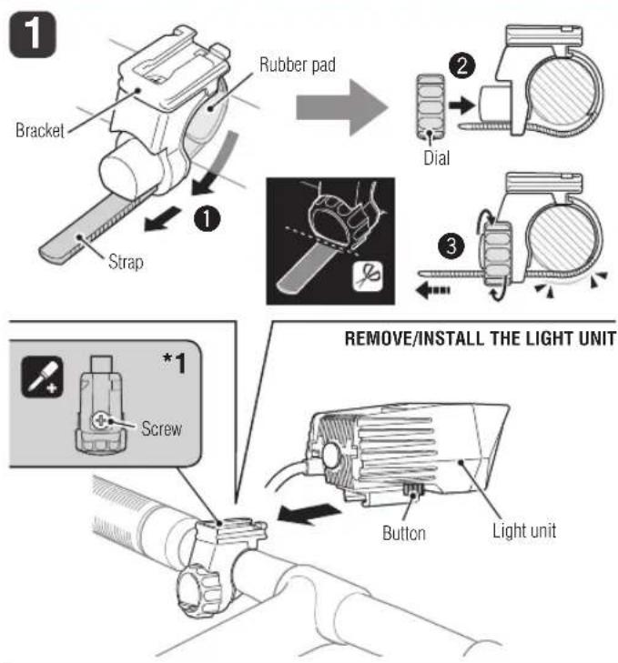 Cateye Sumo 2 - HOW TO MOUNT TO A BICYCLE - 1