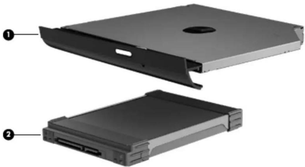 HP g6-2136so - Mass storage devices - 1