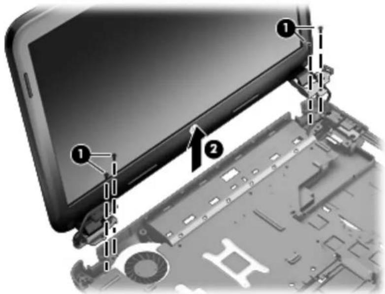 Diagram of a smartphone showing labeled parts including a screen, circuit board, and mechanical components with numbered annotations.