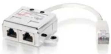 Equip USB charging Adapter - Cat.5e Unshielded Junction Box - 1