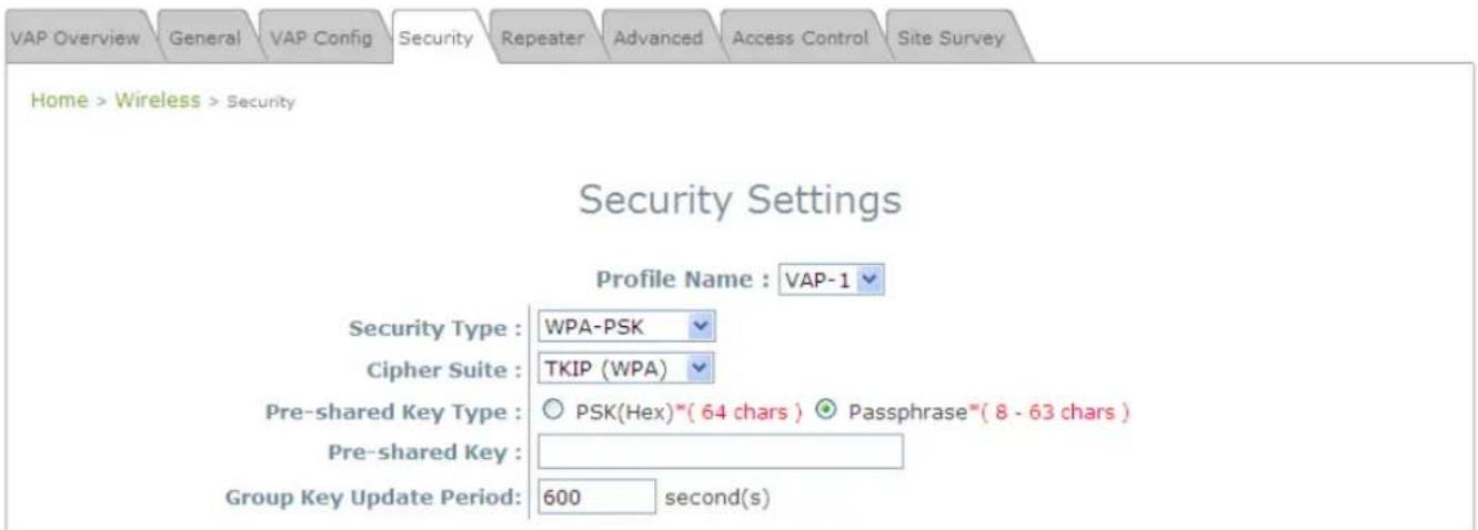 LEVELONE EAP-200 - ➢ RADIUS Server Settings: - 1