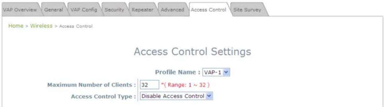 LEVELONE EAP-200 - 7.2.1 VAP Overview - 4