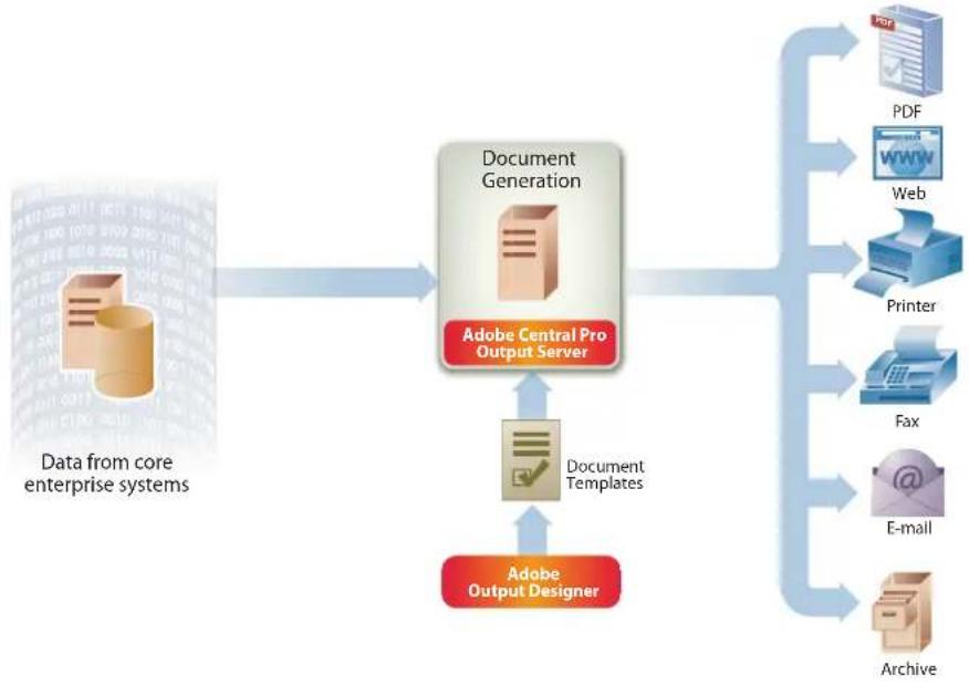 ADOBE Present Central Pro 5.7 - How Central Pro Output Server Works - 1