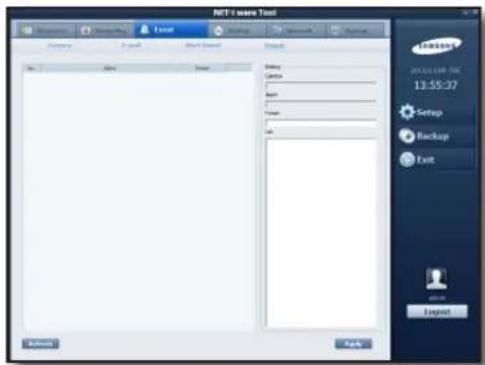 NET-2 Manager Tool Settings 2013.12.198 - 106 13:55:37 Setup Backup Exit Layout Help