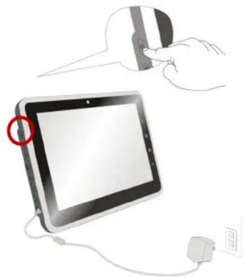 MSI Enjoy 10-028RU - Power On the Tablet PC - 1