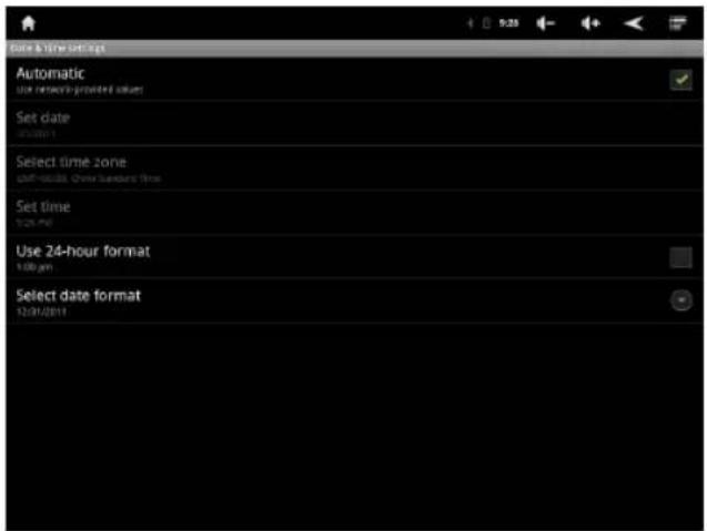 MSI Enjoy 10-028RU - Date & Time Settings - 2