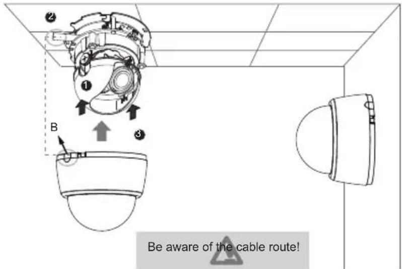 Be aware of the cable route!