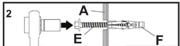 2 A E F