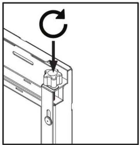 Technical diagram showing a mechanical component with a circular arrow labeled 'C' pointing to a central feature.