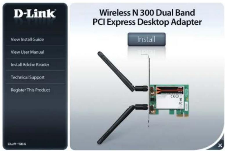 D-LINK DWA-566 - Driver/Software Installation - 1